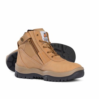 MONGREL 261050 SAFETY BOOTS - ZIP SIDE